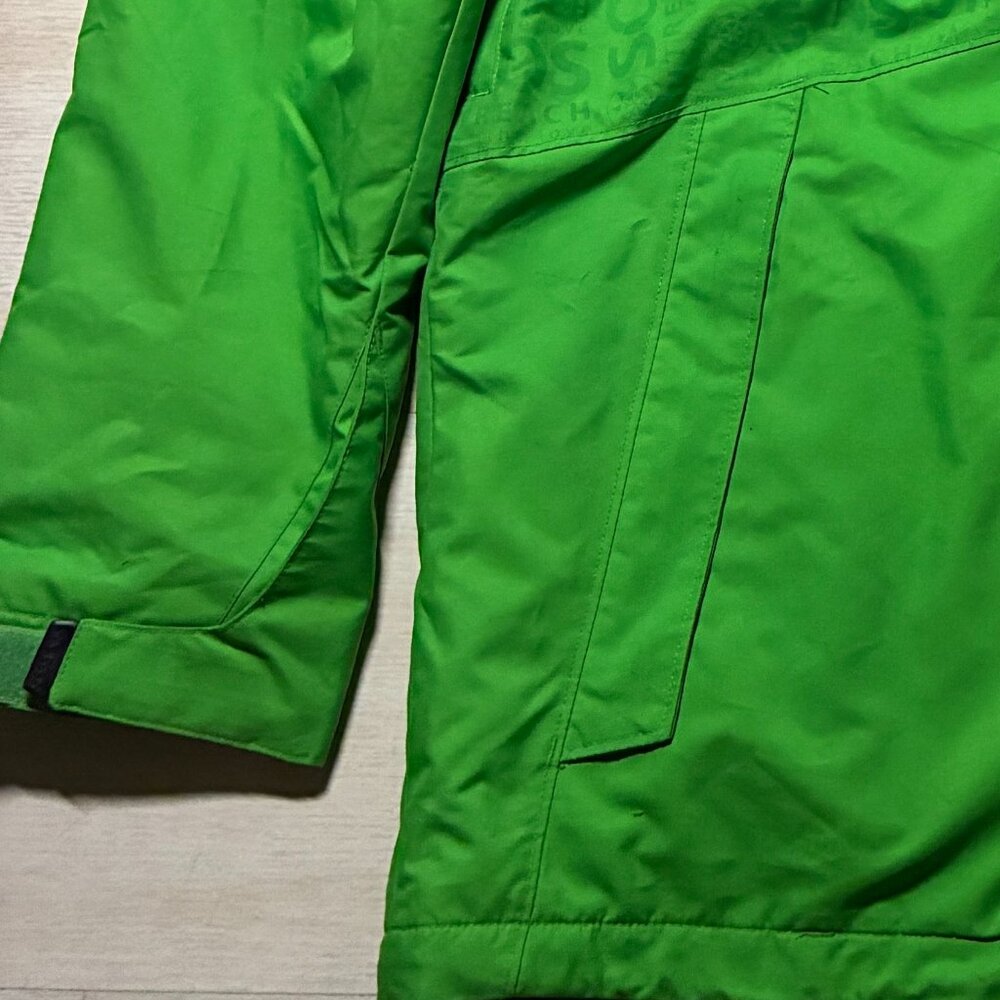 SESSIONS SOS Outreach Men's Lime-Green/Blue Snowboard/ Skiing Jacket Size Medium - Picture 6 of 8